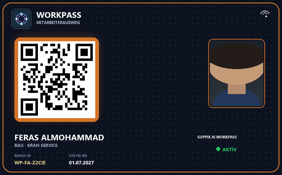 WorkPass Ausweis